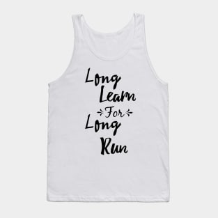 Long learn for long run Tank Top